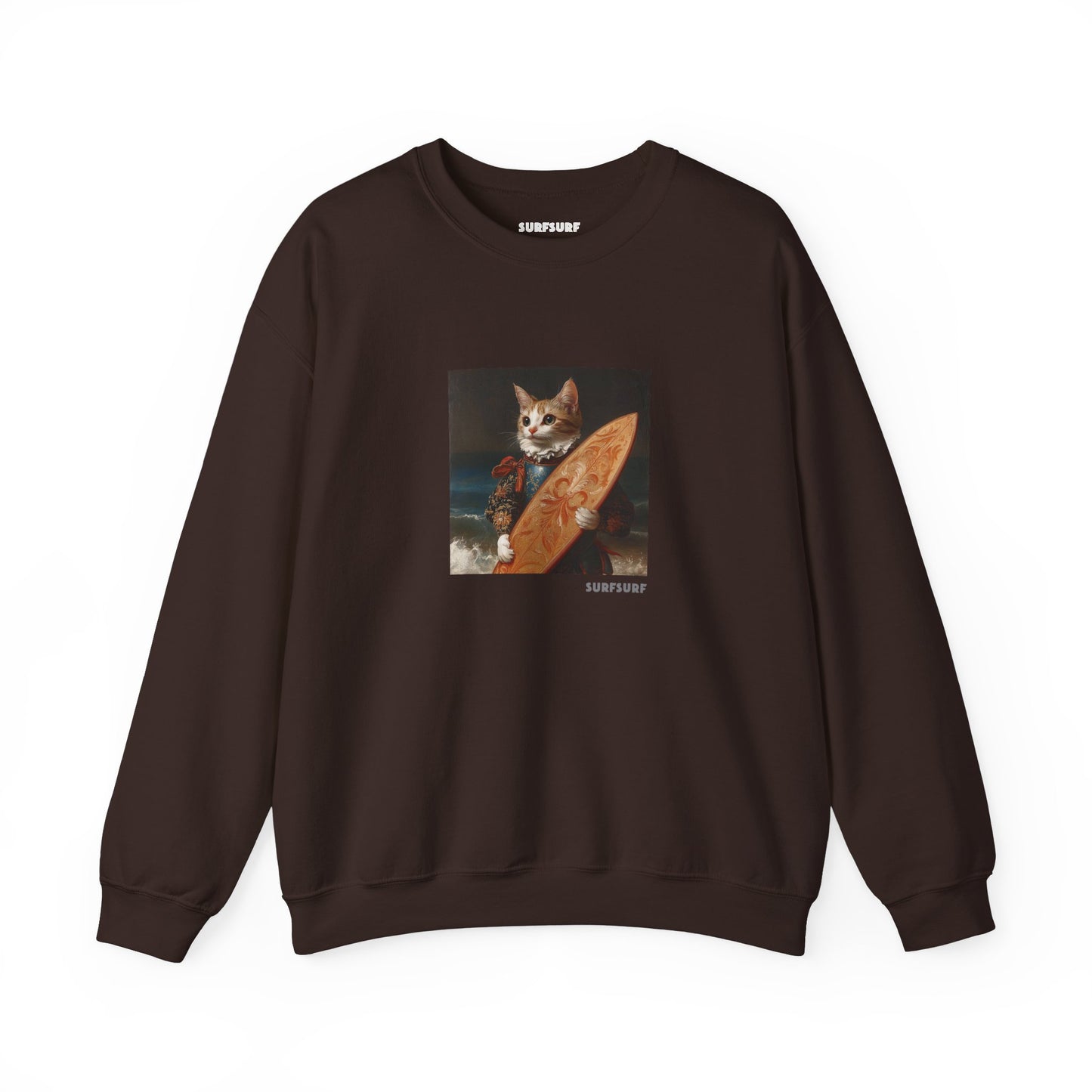 Surf Baron Cat Crewneck Sweatshirt