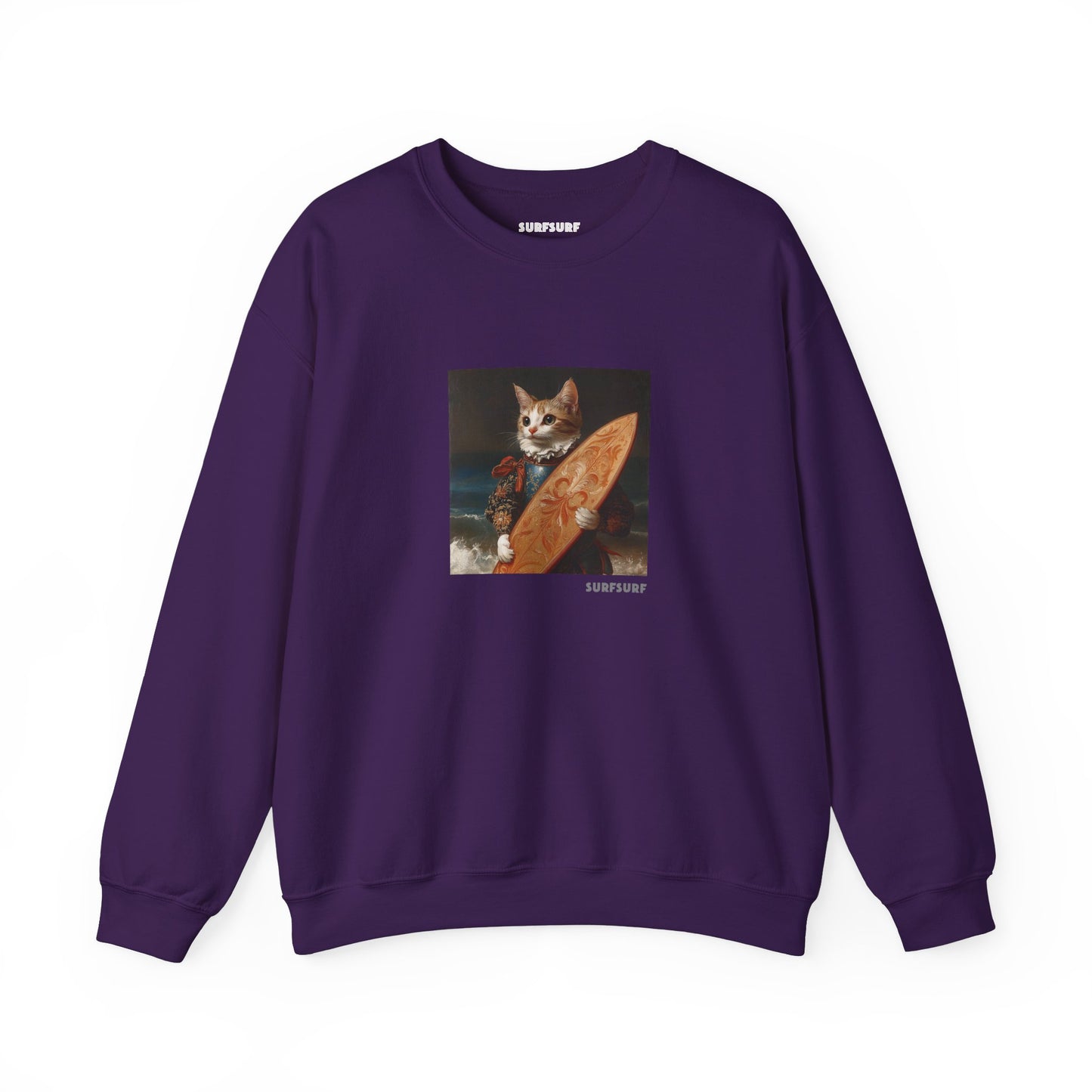 Surf Baron Cat Crewneck Sweatshirt
