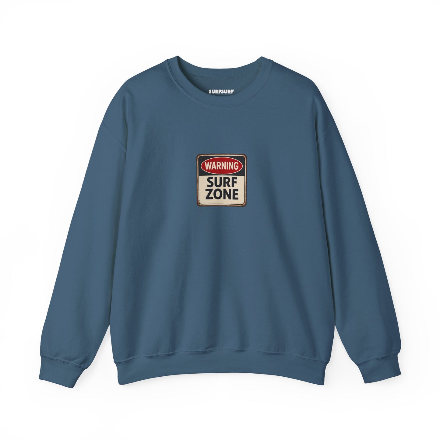 Surf Zone Warning Crewneck Sweatshirt