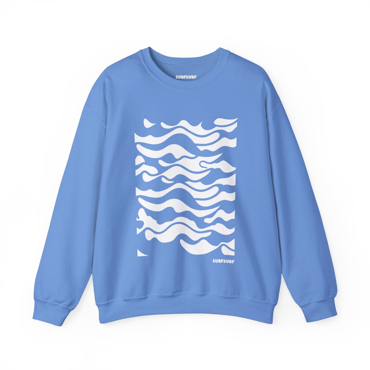 Wave Lines Crewneck Sweatshirt