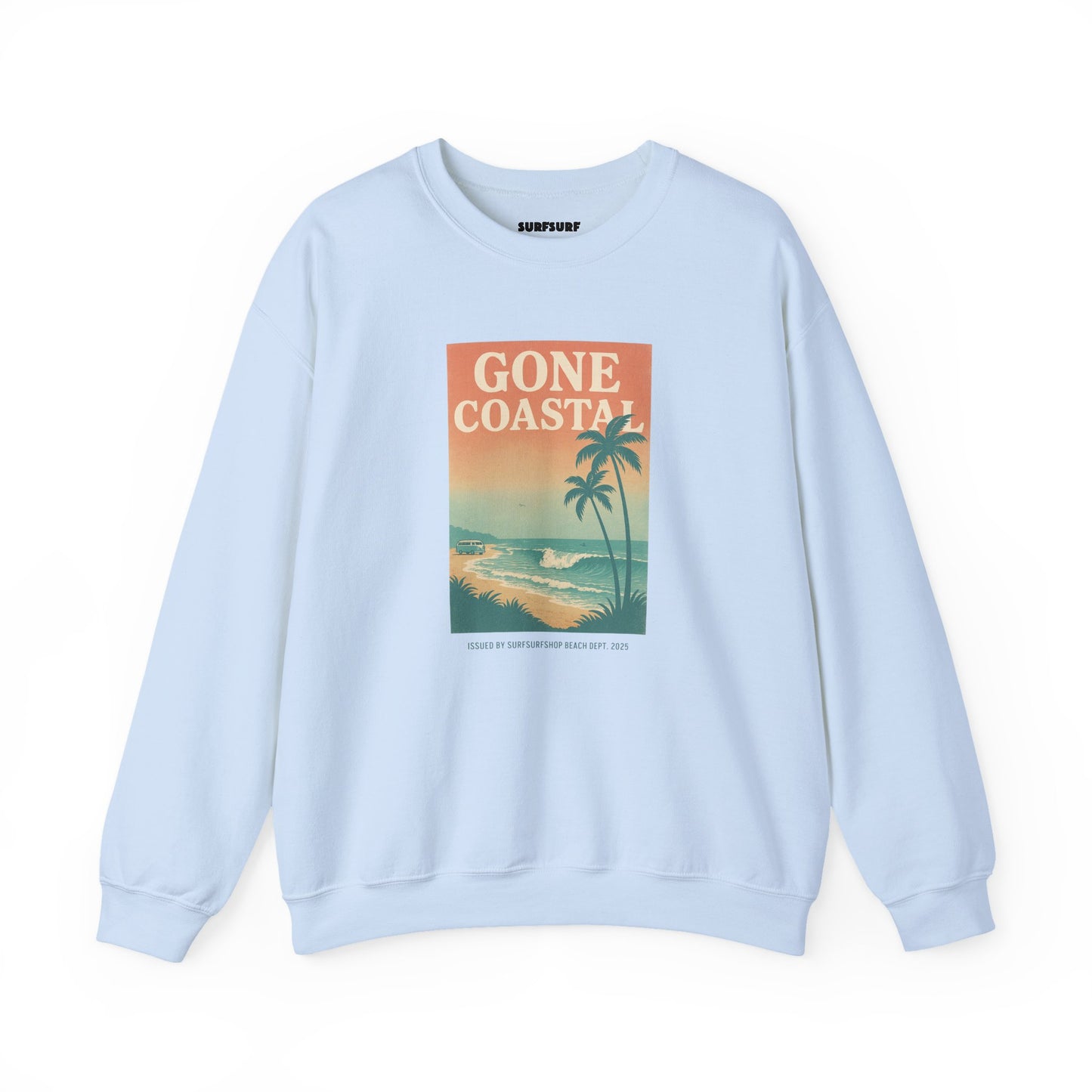 Beach Fade Crewneck Sweatshirt