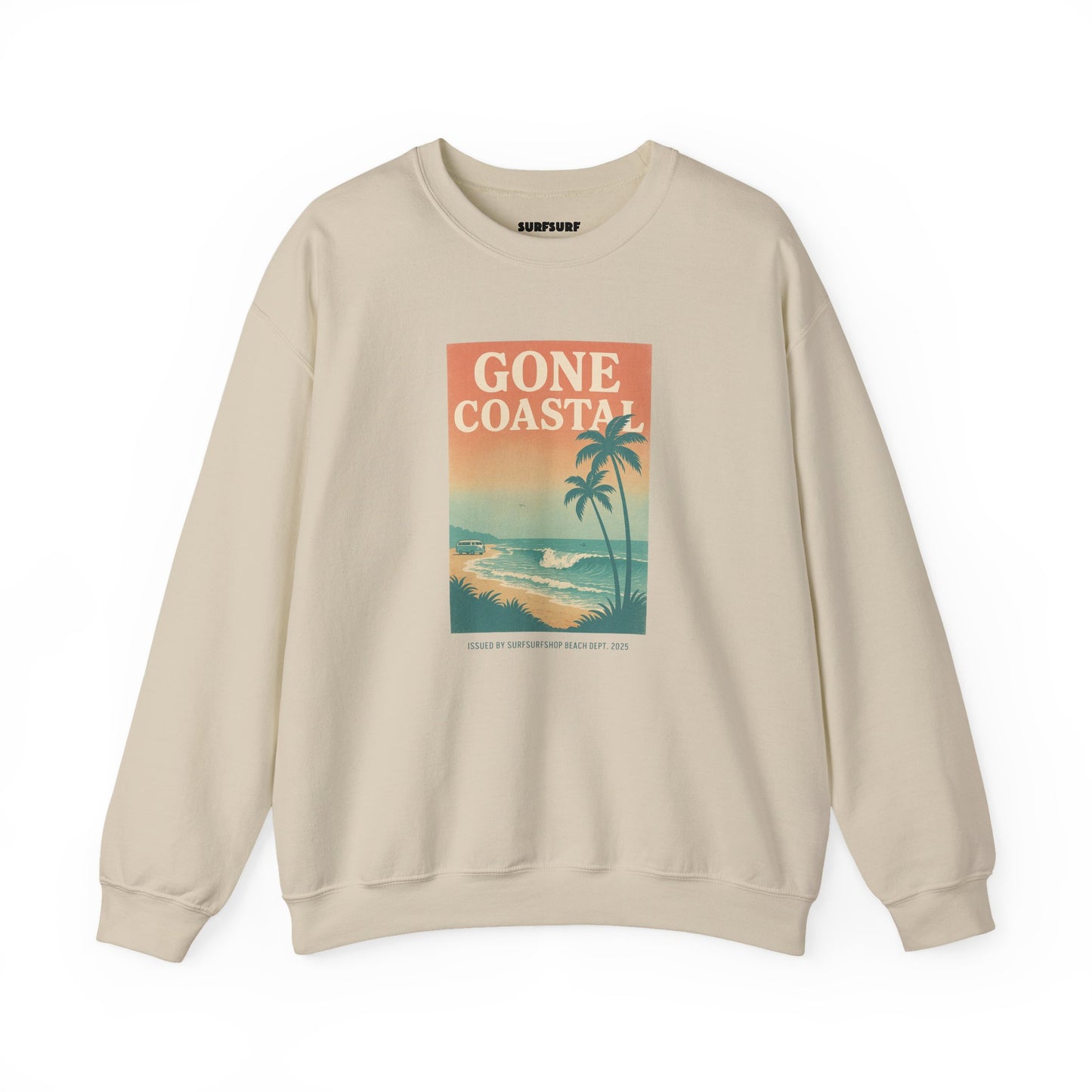 Beach Fade Crewneck Sweatshirt