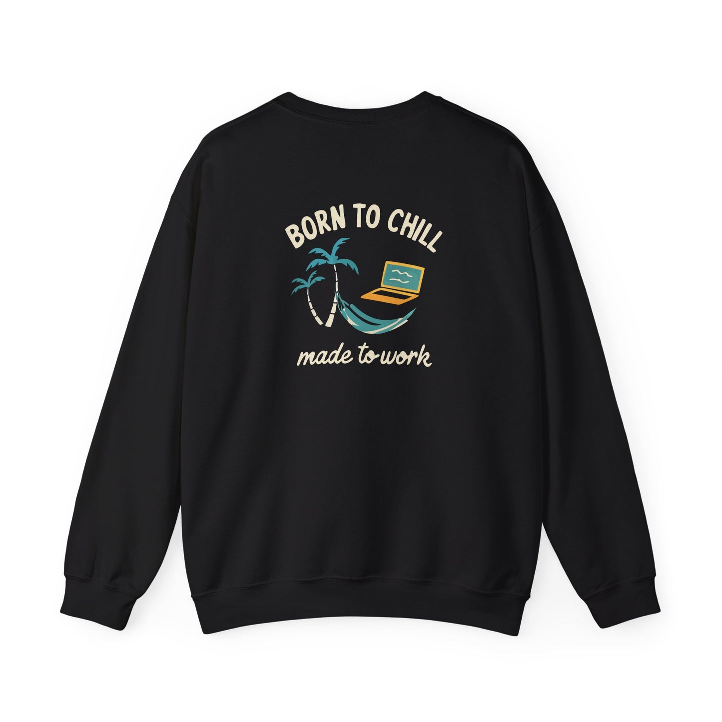Born to Unplug Crewneck Sweatshirt