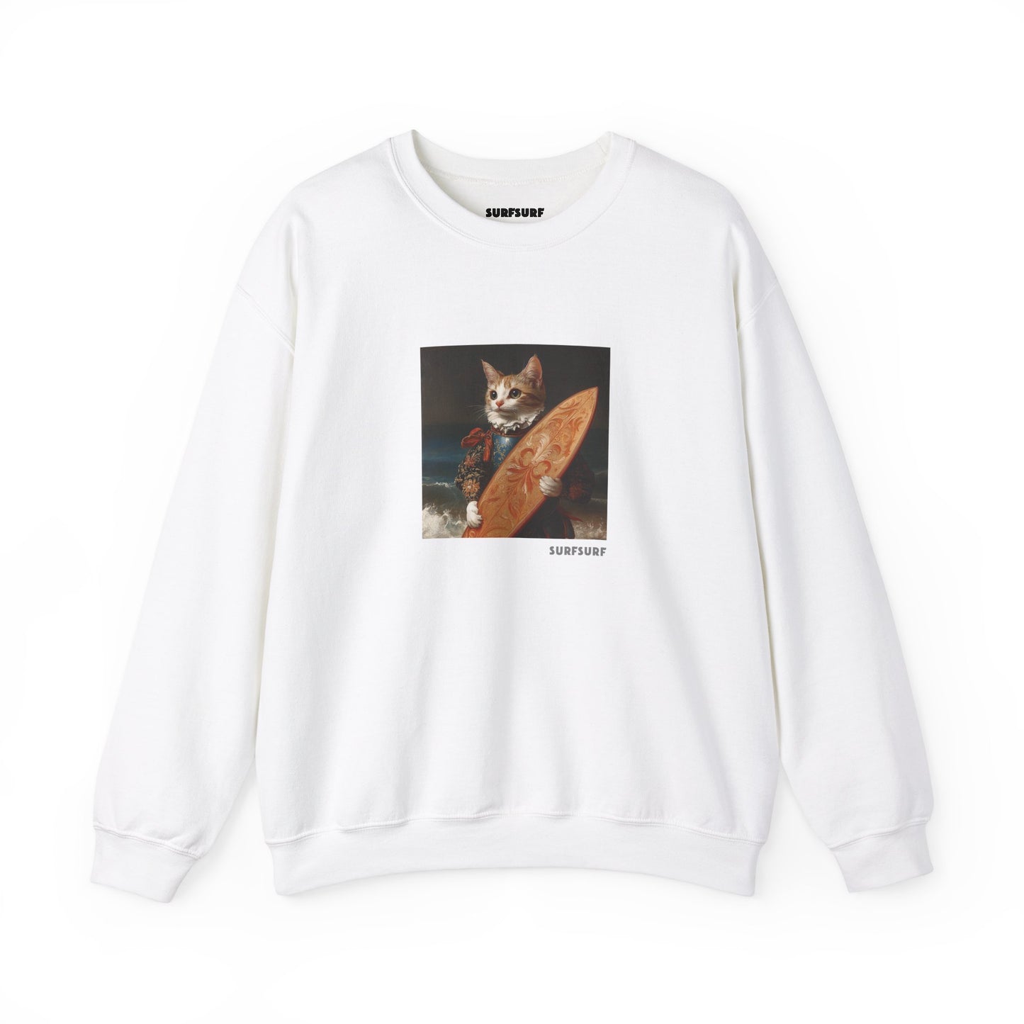 Surf Baron Cat Crewneck Sweatshirt