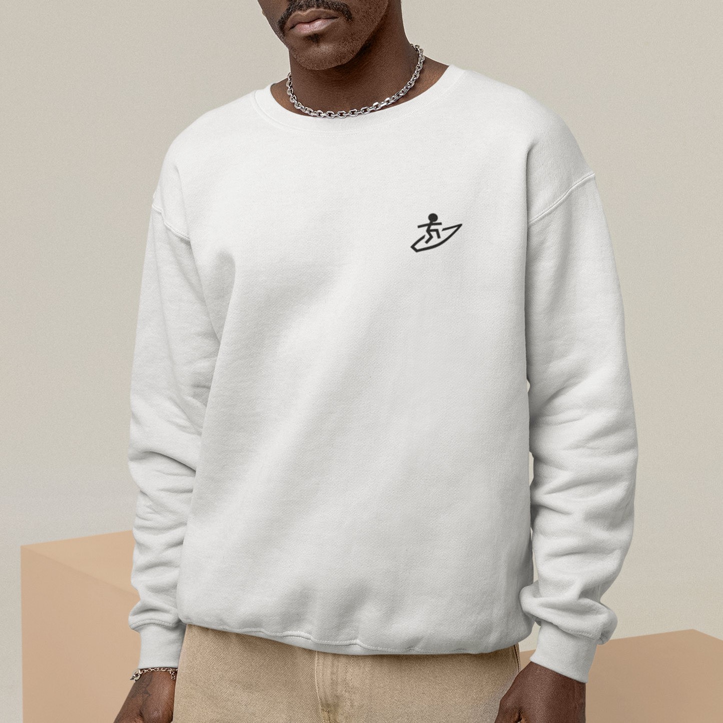 Surfer Crest Crewneck Sweatshirt