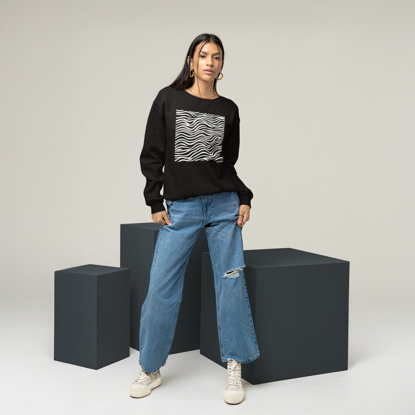 Ocean Vibes Crewneck Sweatshirt