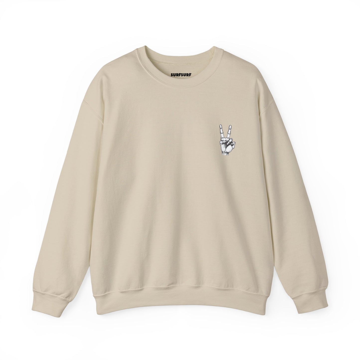 Peace & Waves Crewneck Sweatshirt