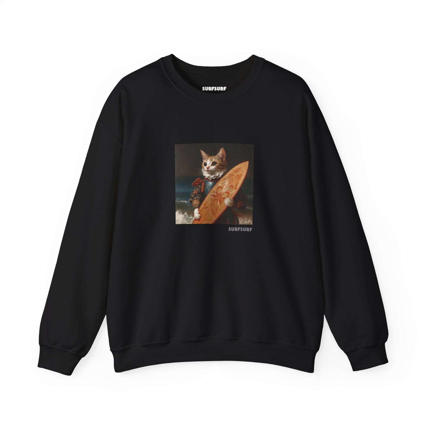 Surf Baron Cat Crewneck Sweatshirt