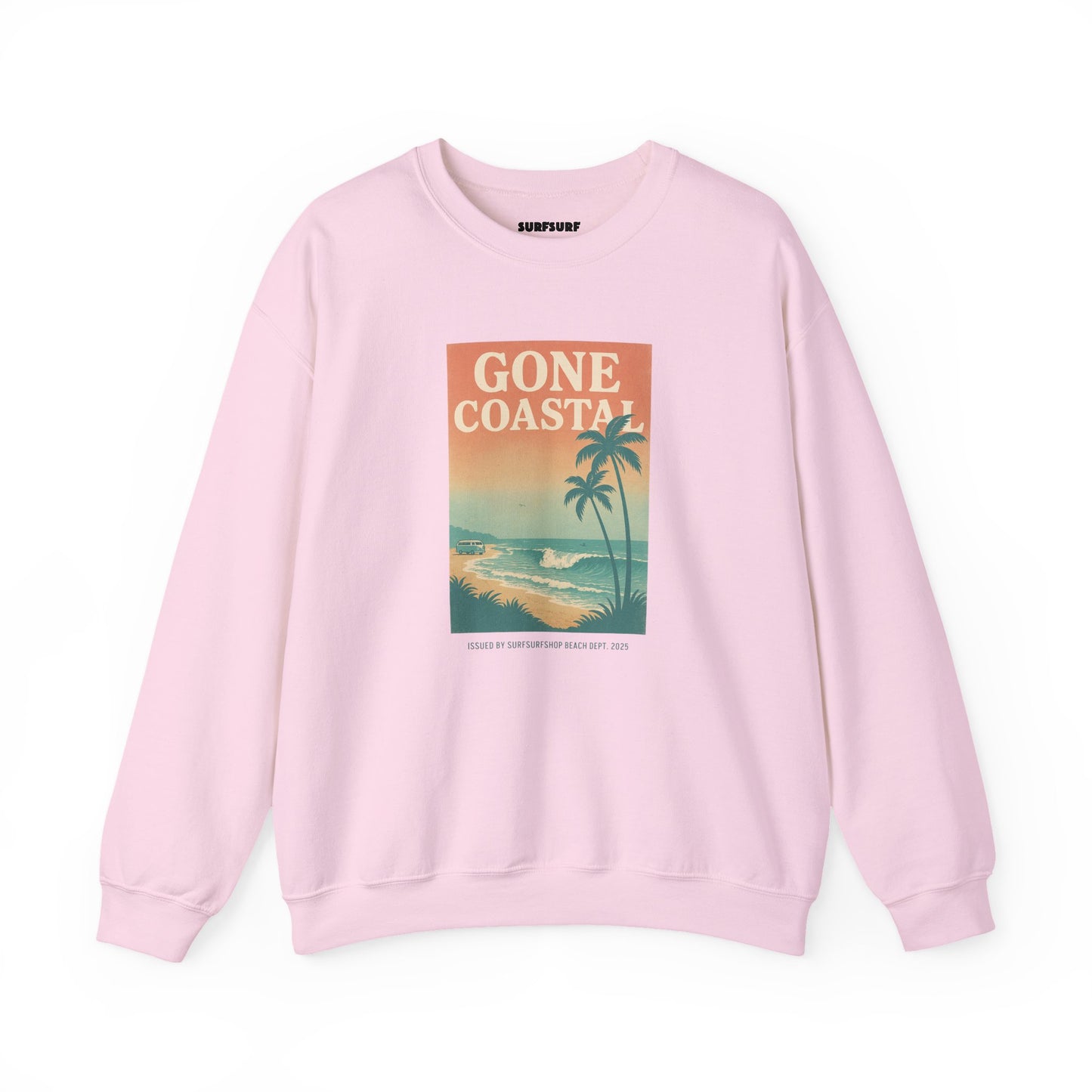 Beach Fade Crewneck Sweatshirt