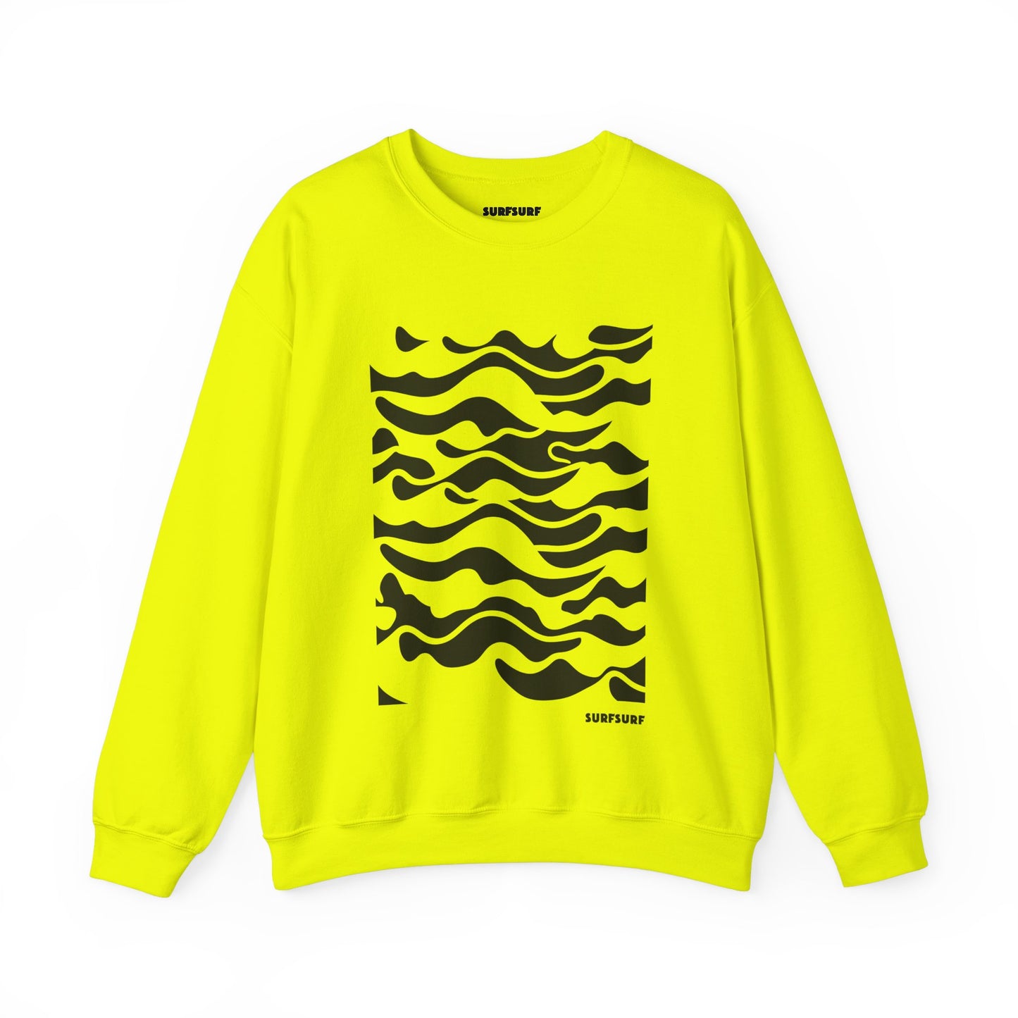 Wave Lines Crewneck Sweatshirt