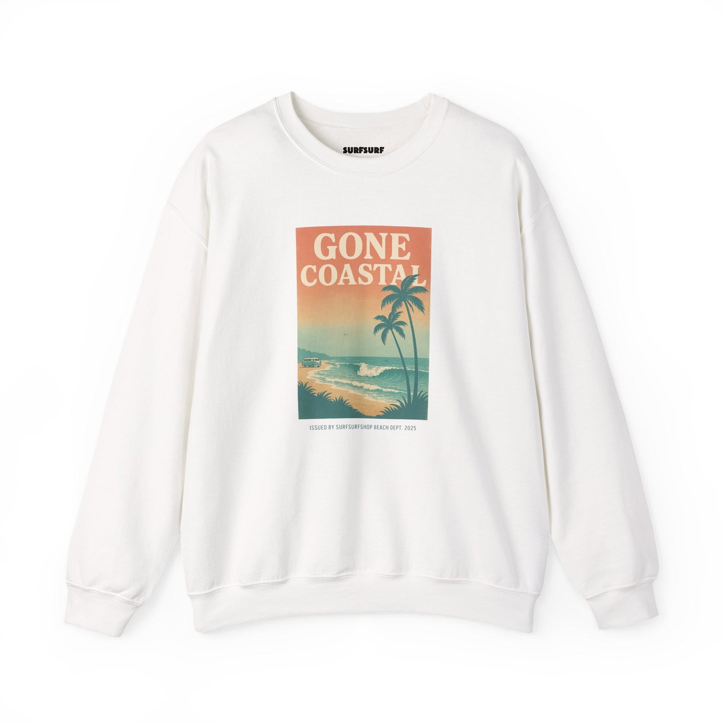 Beach Fade Crewneck Sweatshirt