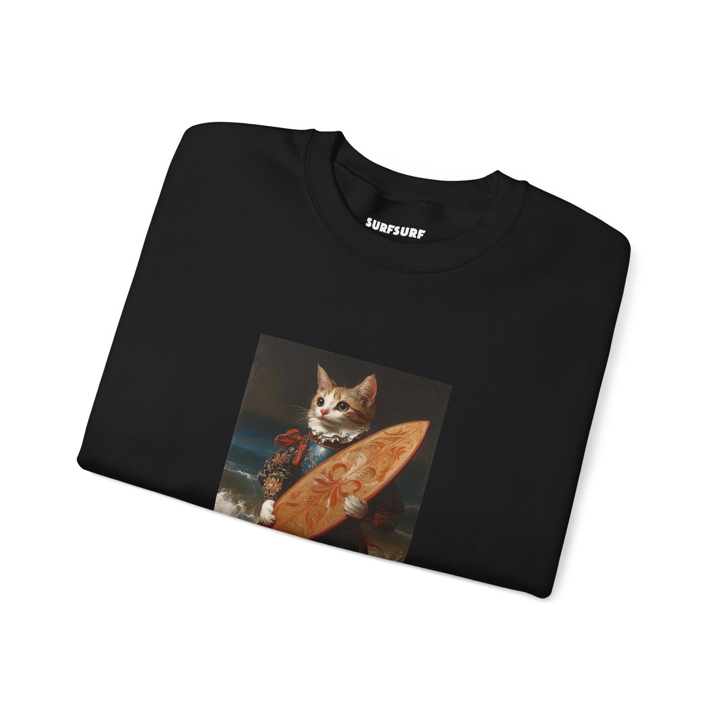 Surf Baron Cat Crewneck Sweatshirt