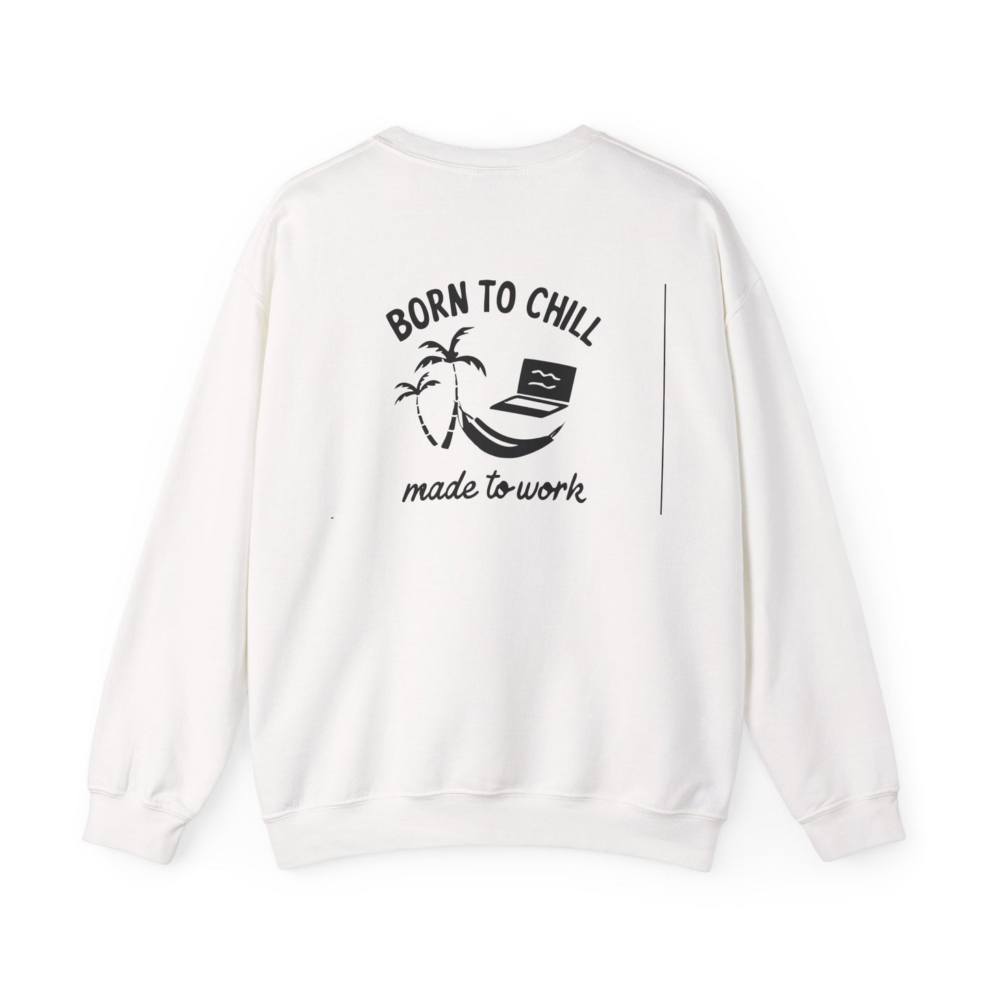 Born to Unplug Crewneck Sweatshirt