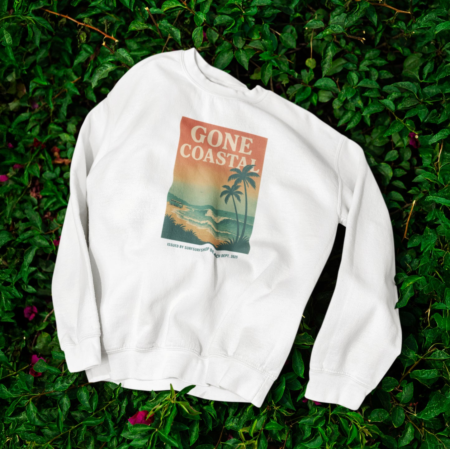 Beach Fade Crewneck Sweatshirt