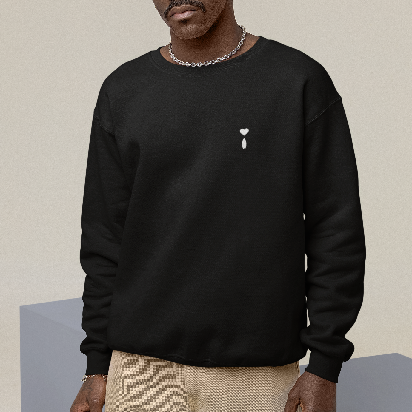 Heart on Board Crewneck Sweatshirt