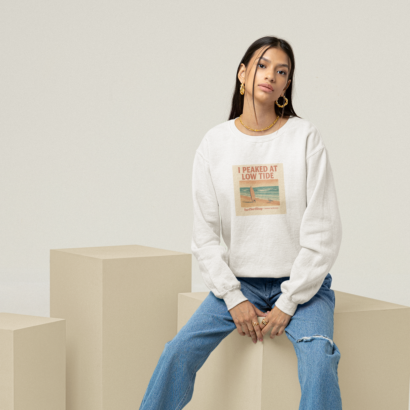 Low Tide Legend Crewneck Sweatshirt