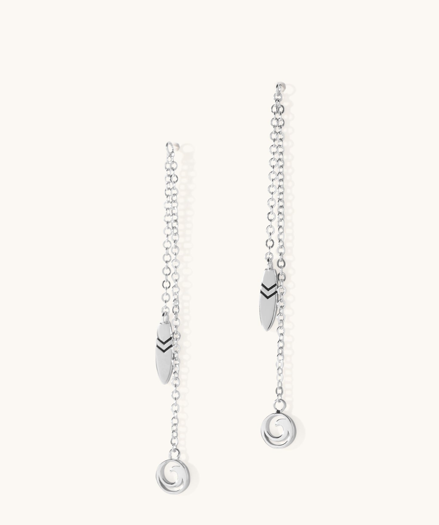 Sayulita Chain Link Drop Earrings