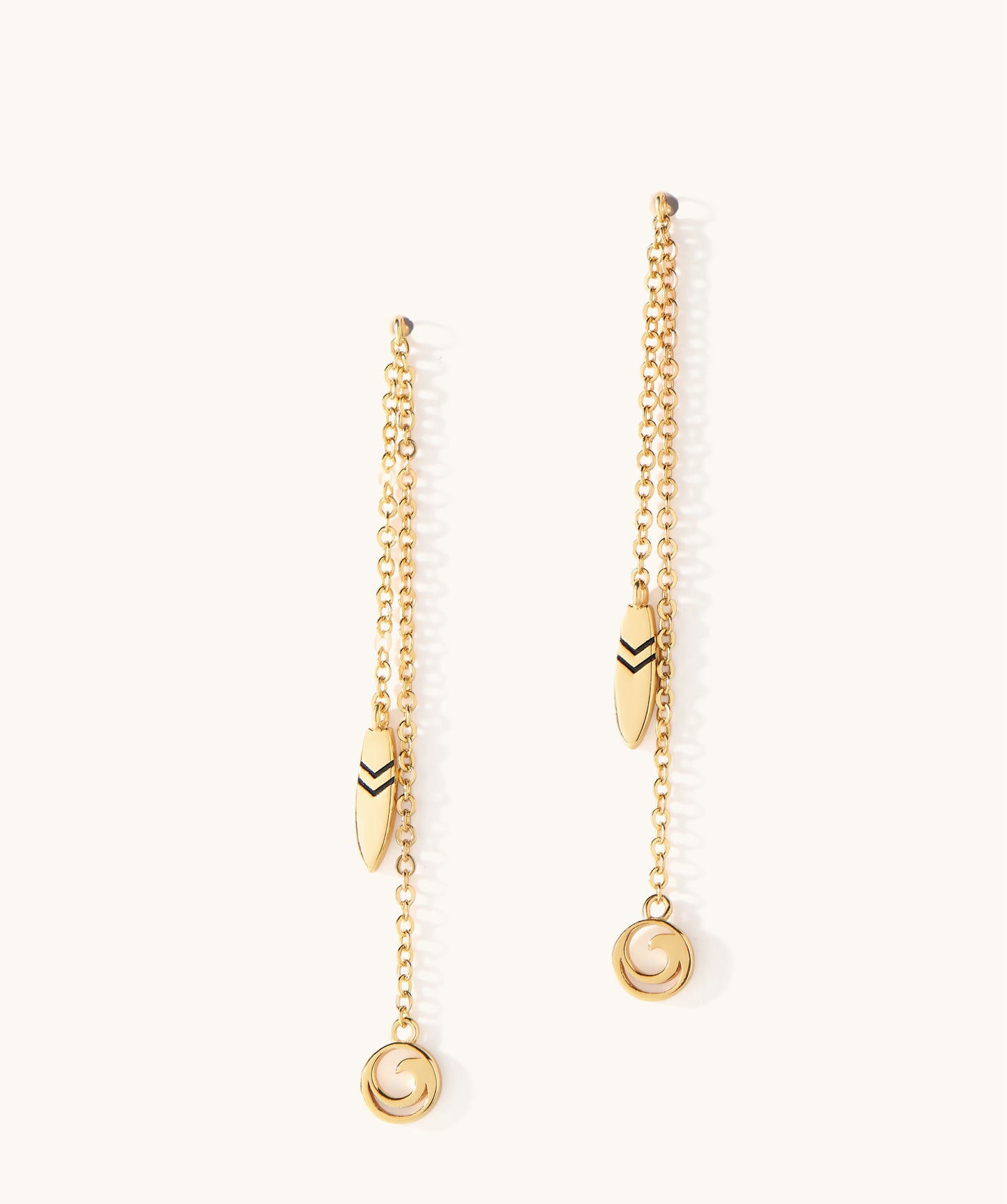 Sayulita Chain Link Drop Earrings