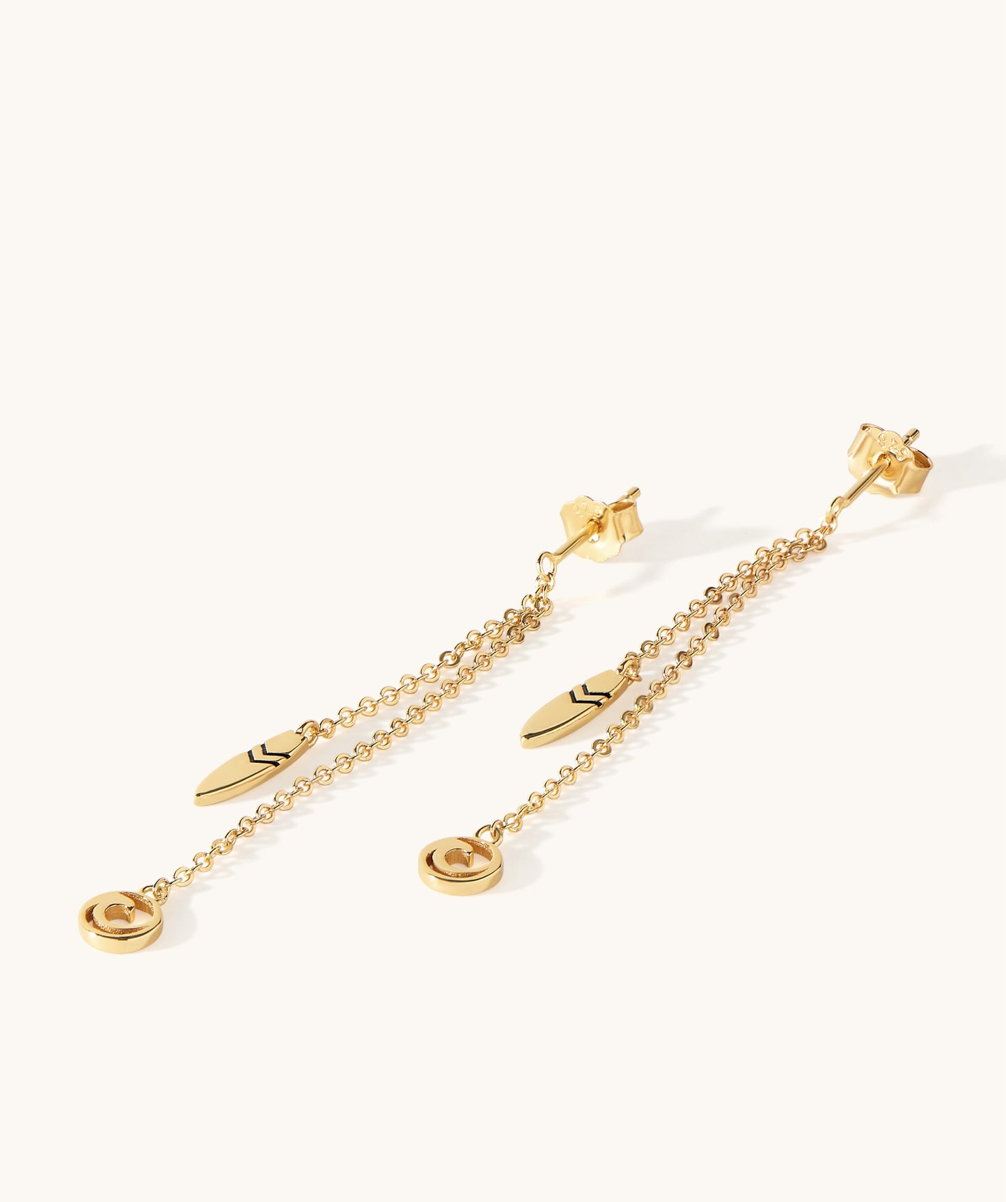 Sayulita Chain Link Drop Earrings