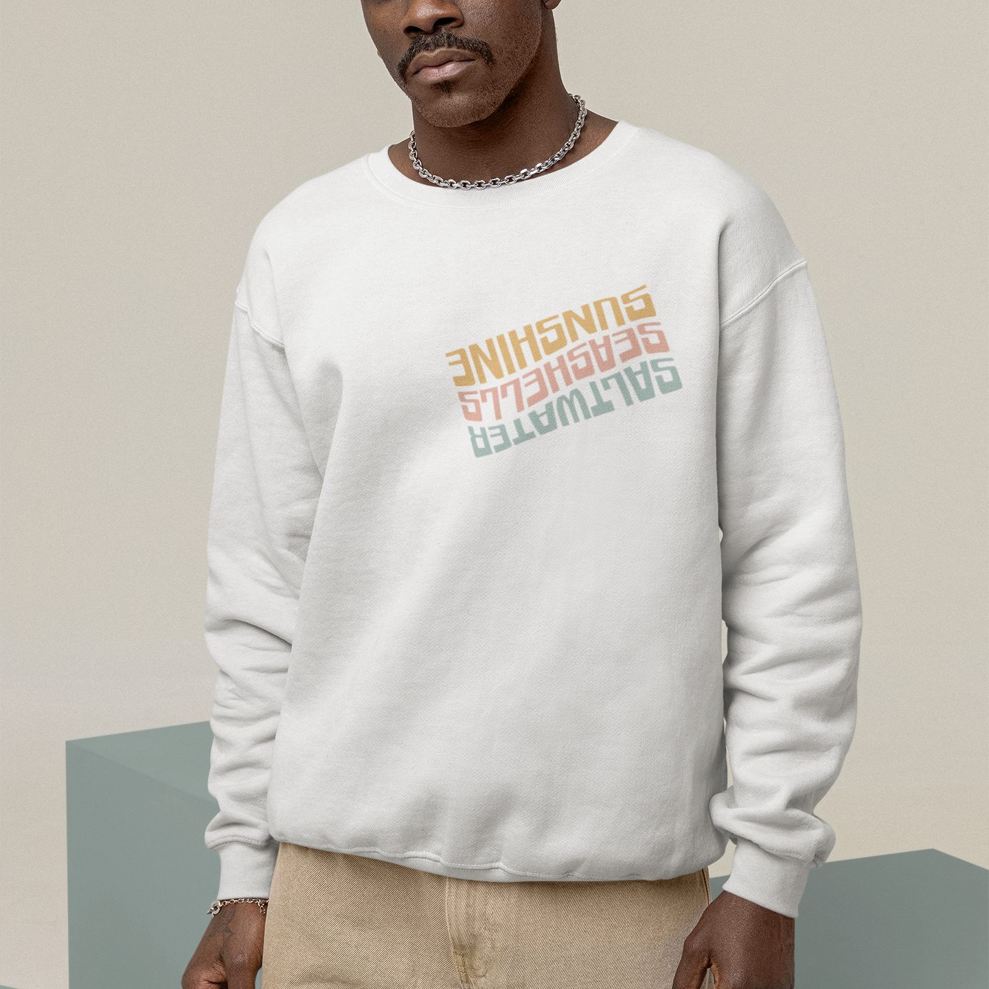 Saltwater Seashells Sunshine Sweatshirt