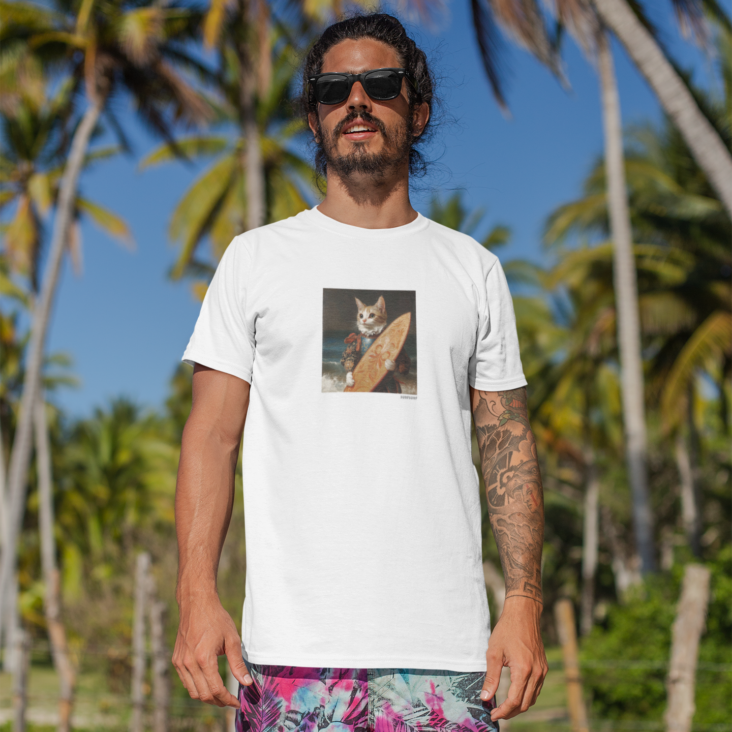 Surf Baron Cat T-Shirt