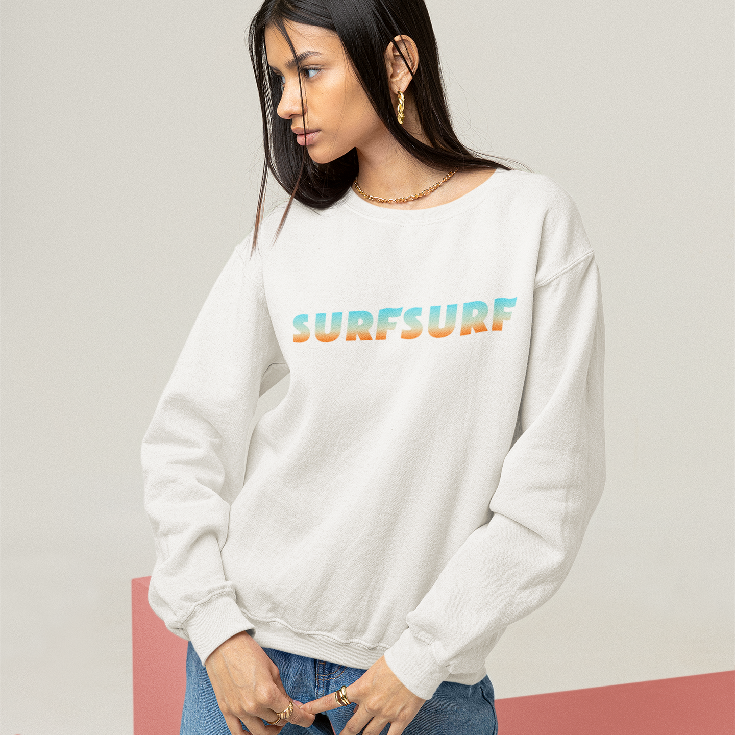 SurfSurf Crewneck Sweatshirt