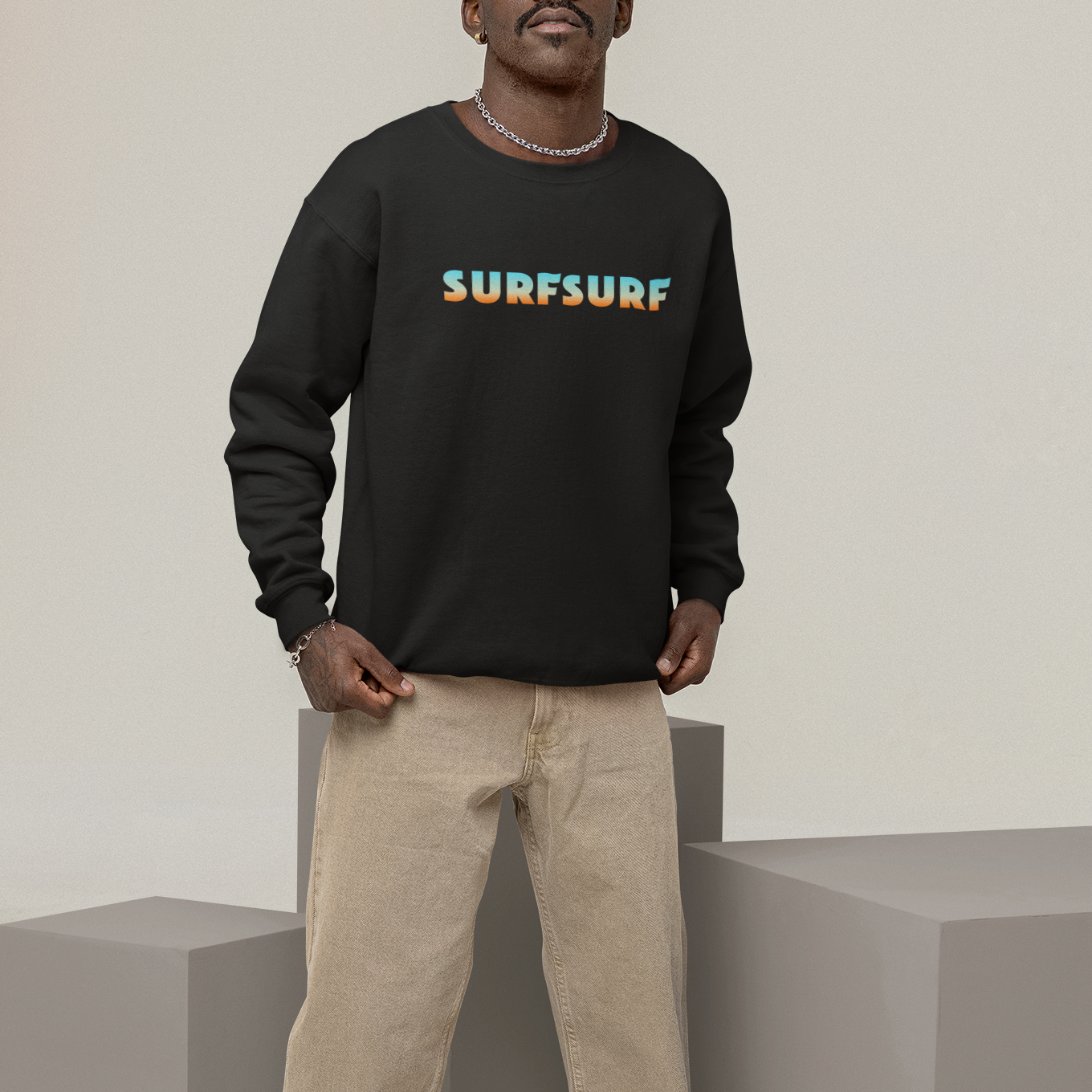 SurfSurf Crewneck Sweatshirt