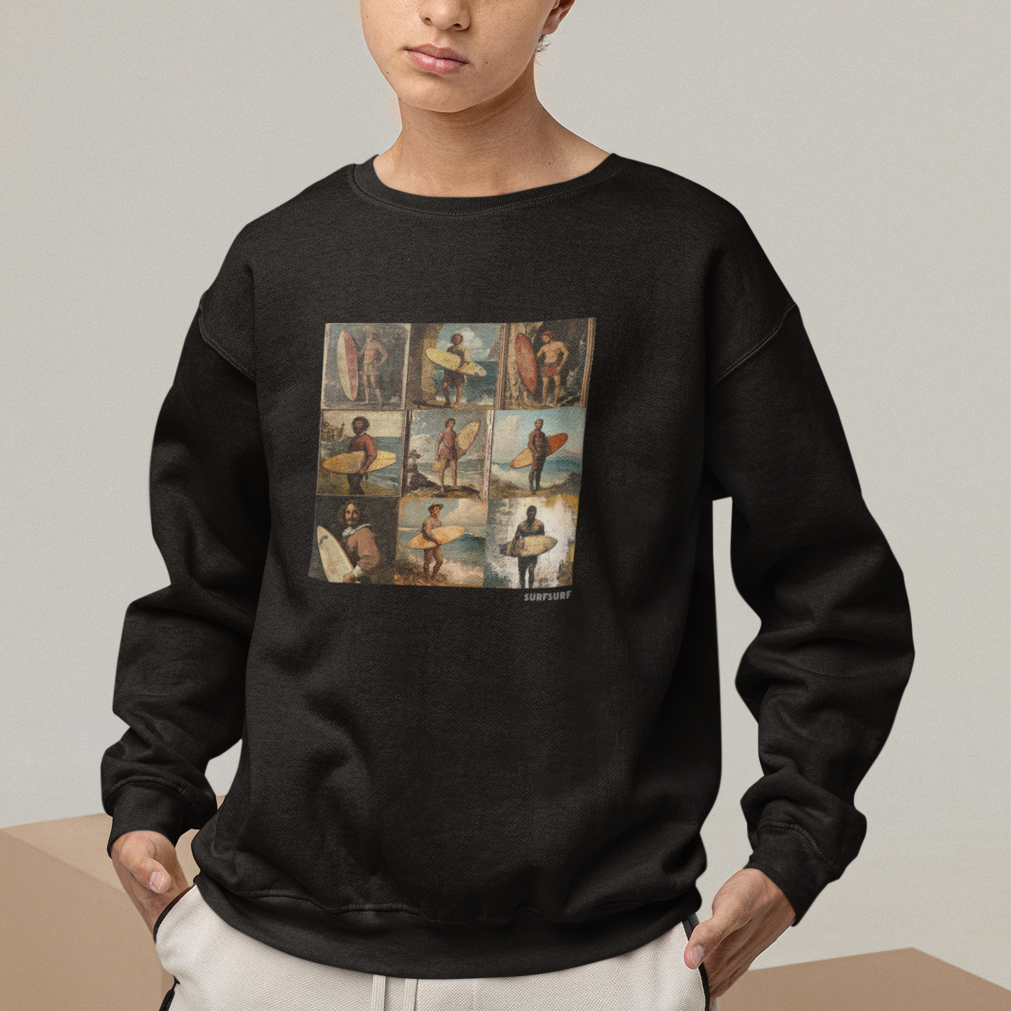 Timeless Surf Crewneck Sweatshirt