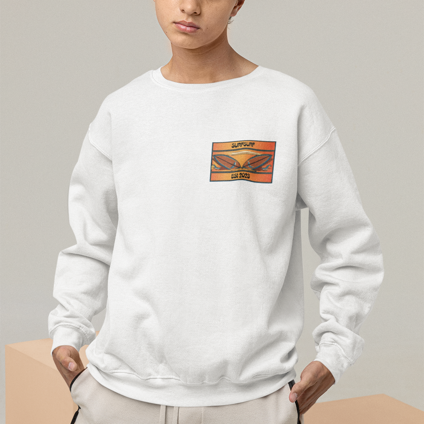 Twin Fin Crewneck Sweatshirt