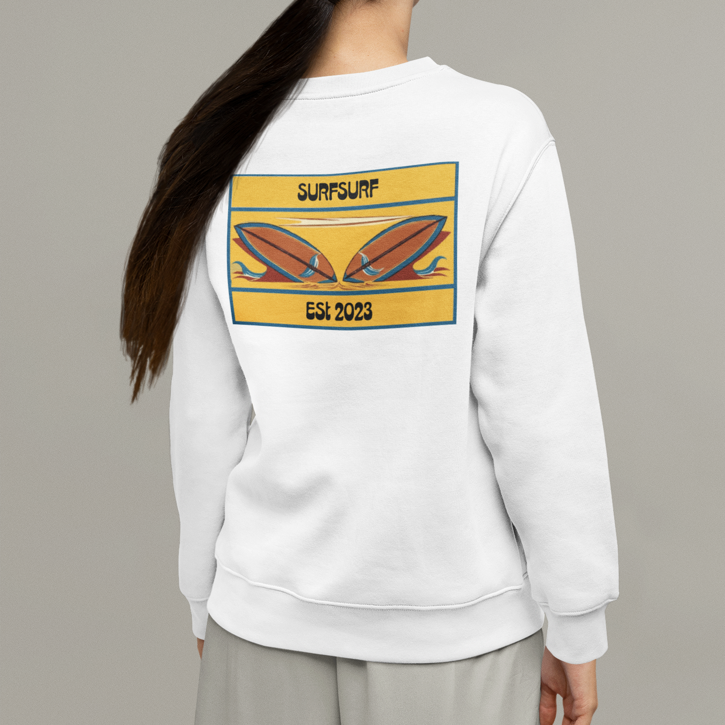 Twin Fin Crewneck Sweatshirt