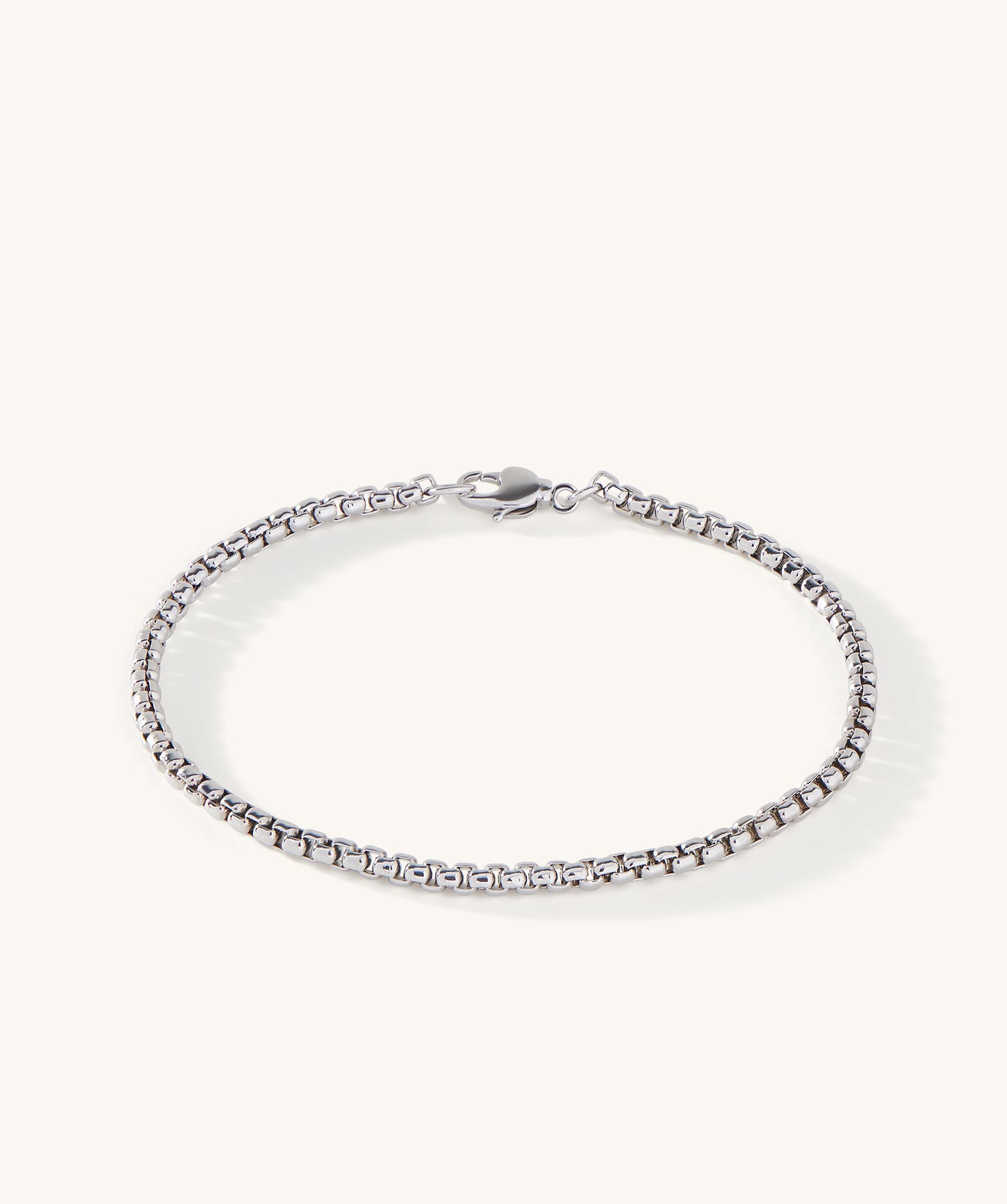 Superbank Box Chain Bracelet, 2.9mm