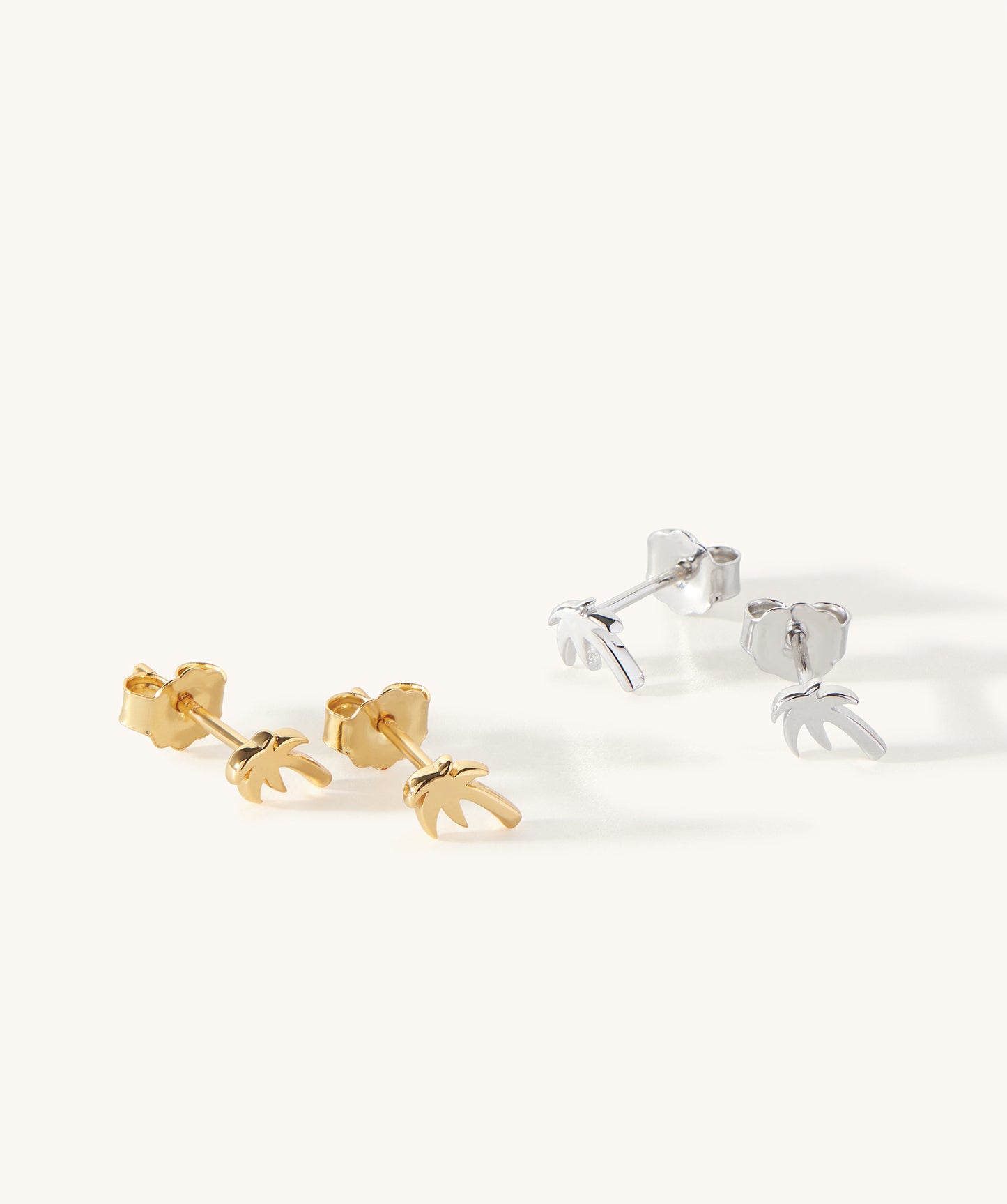 Wakiki Palm Tree Stud Earrings