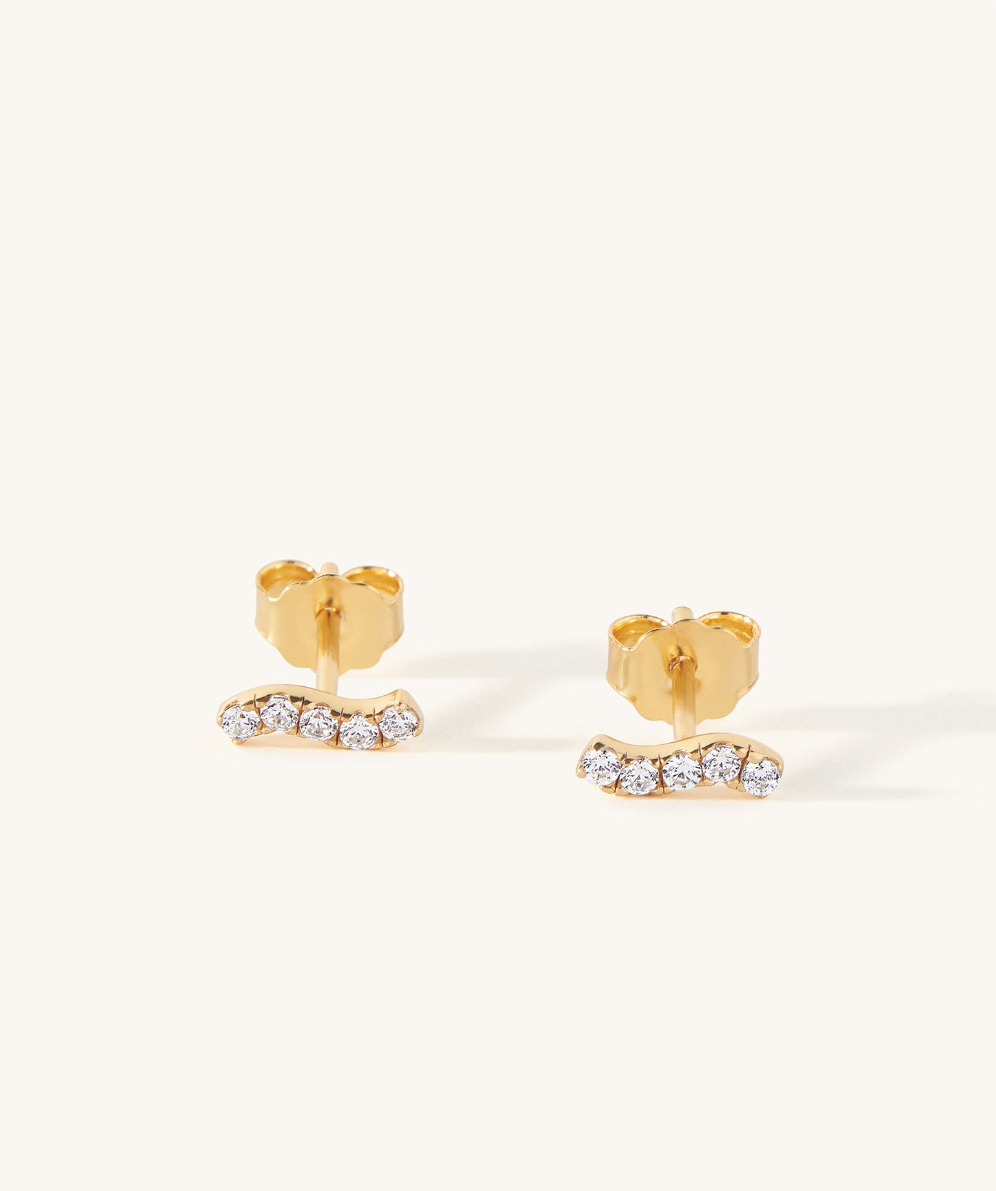 Paraiso Wave Stud Earrings