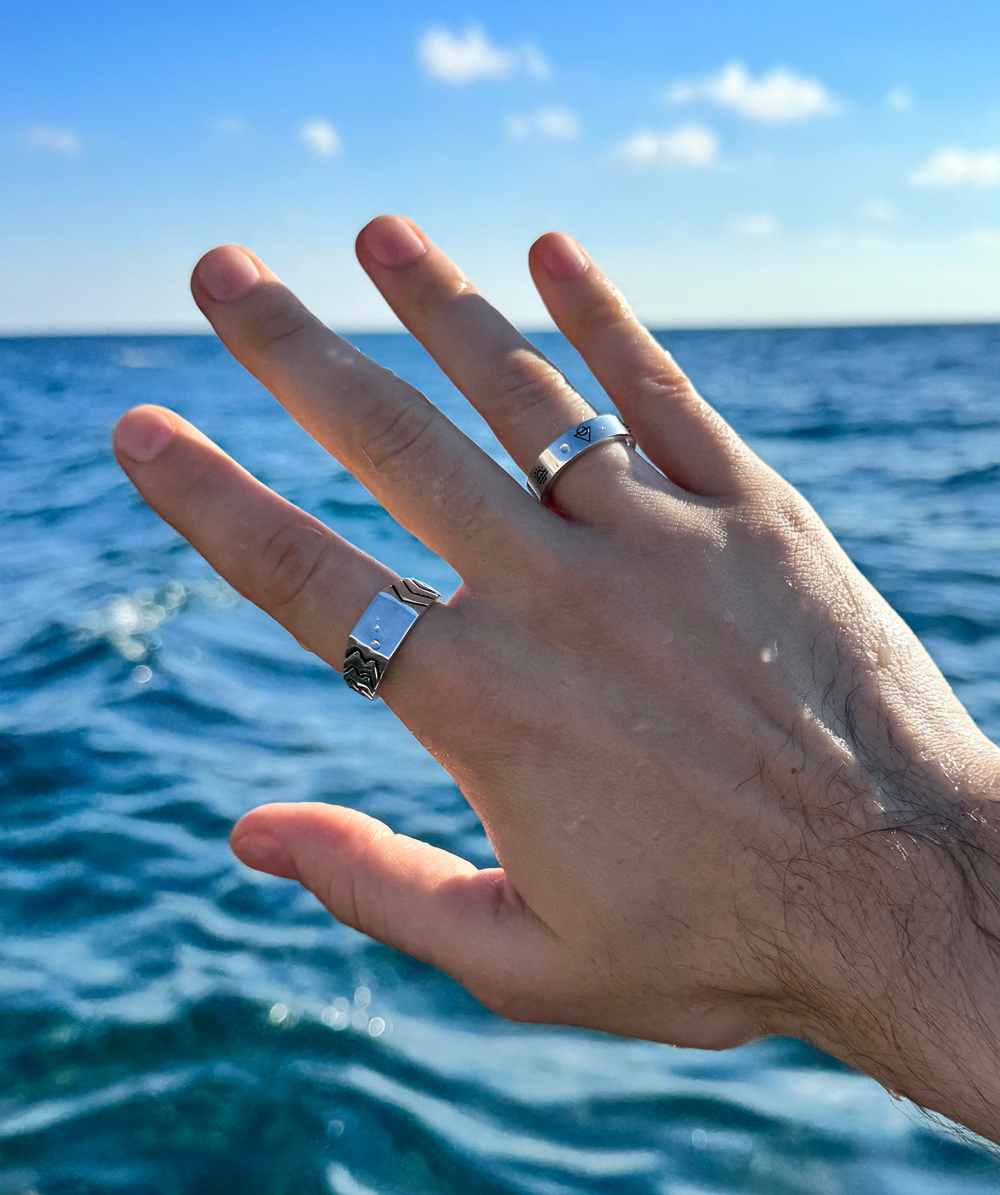 Cloud Break Ring