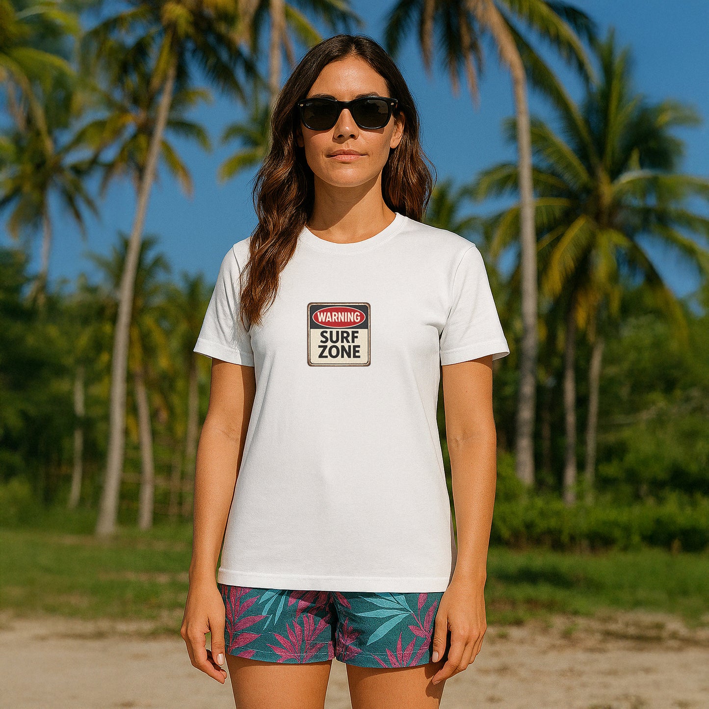 Surf Zone Warning T-Shirt