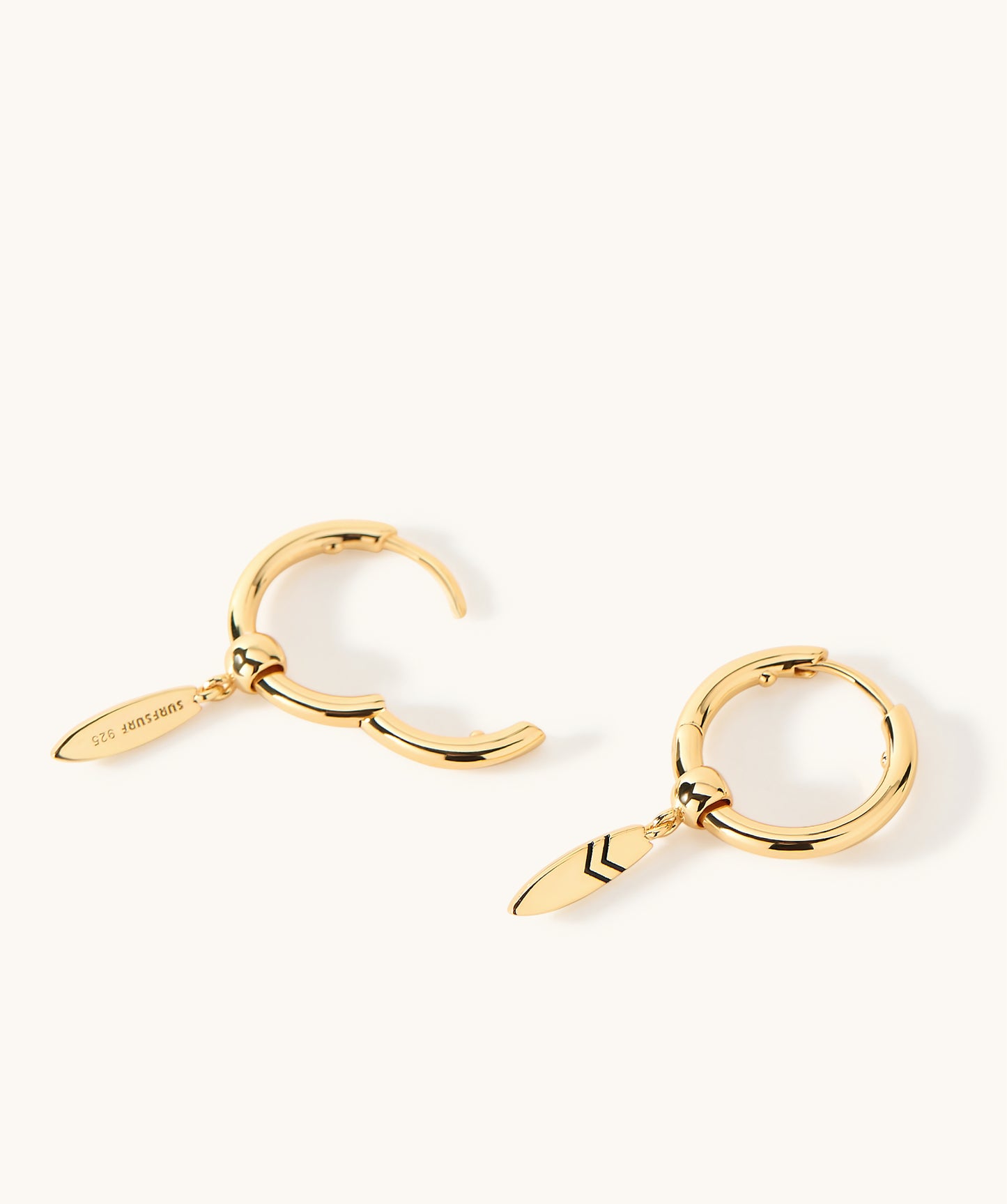 Zuma Surf Hoop Earrings