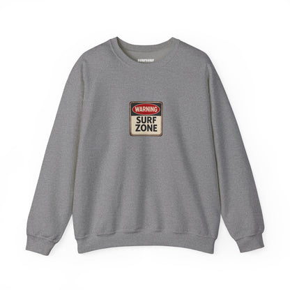 Surf Zone Warning Crewneck Sweatshirt