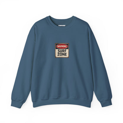 Surf Zone Warning Crewneck Sweatshirt