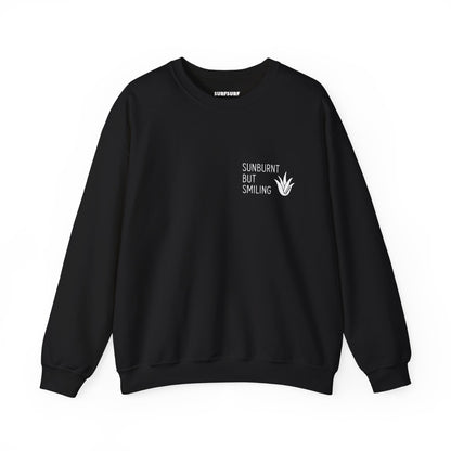 Sunburnt But Smiling Crewneck Sweatshirt