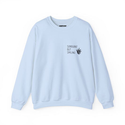Sunburnt But Smiling Crewneck Sweatshirt