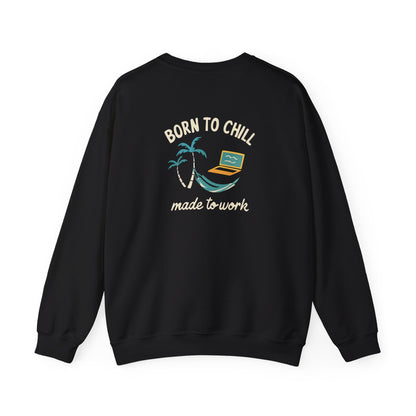 Born to Unplug Crewneck Sweatshirt