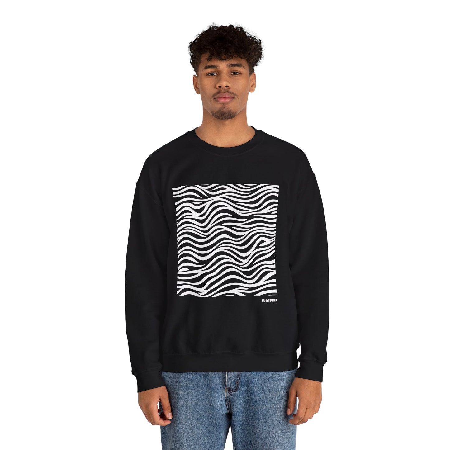 Ocean Vibes B Crewneck Sweatshirt