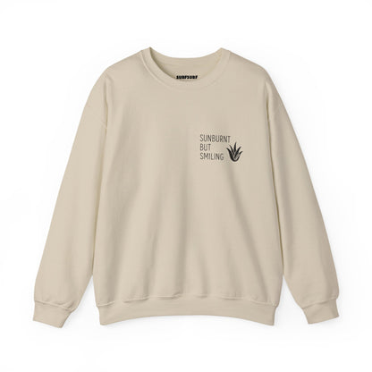 Sunburnt But Smiling Crewneck Sweatshirt