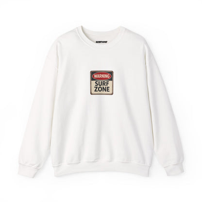 Surf Zone Warning Crewneck Sweatshirt