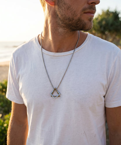Lakey Peak Geo Necklace