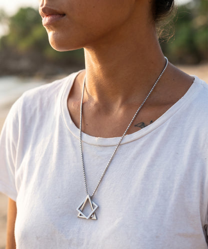 Lakey Peak Geo Necklace