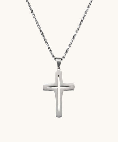 Spanish Point Cross Necklace