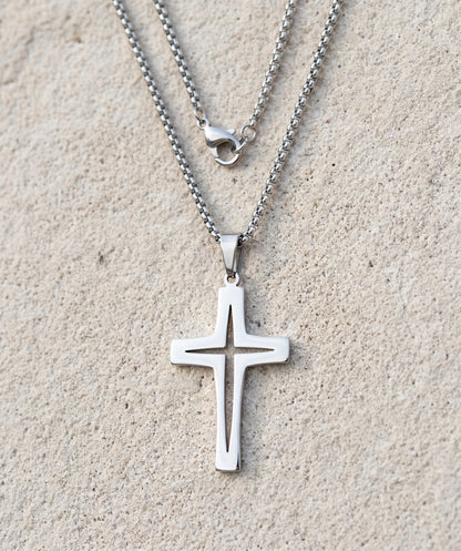 Spanish Point Cross Necklace