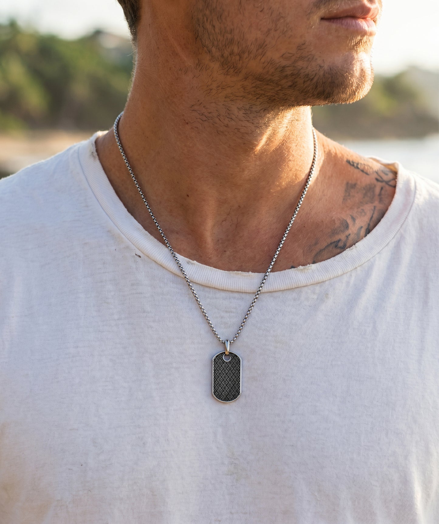 Easky Tag Necklace