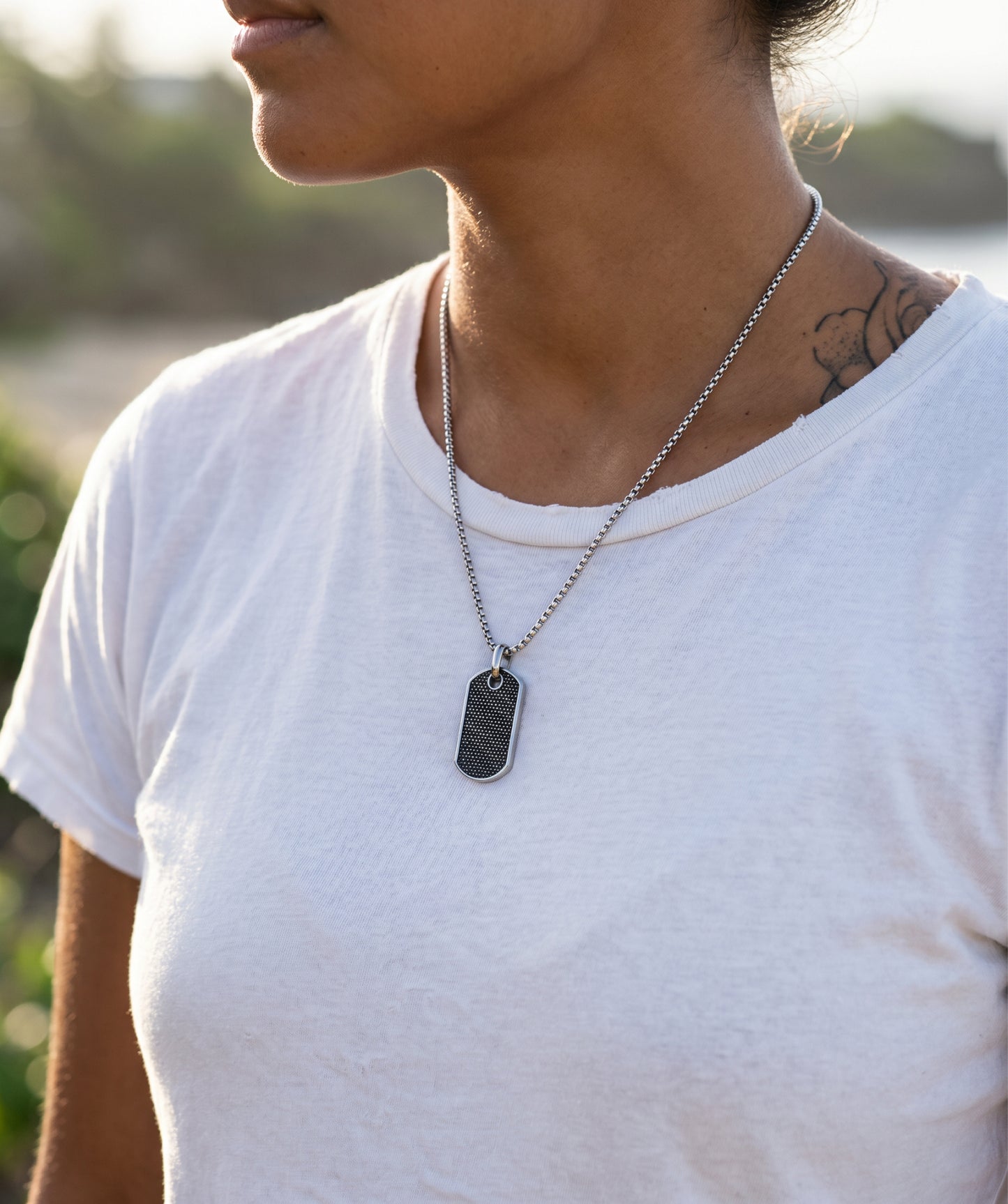 Easky Tag Necklace